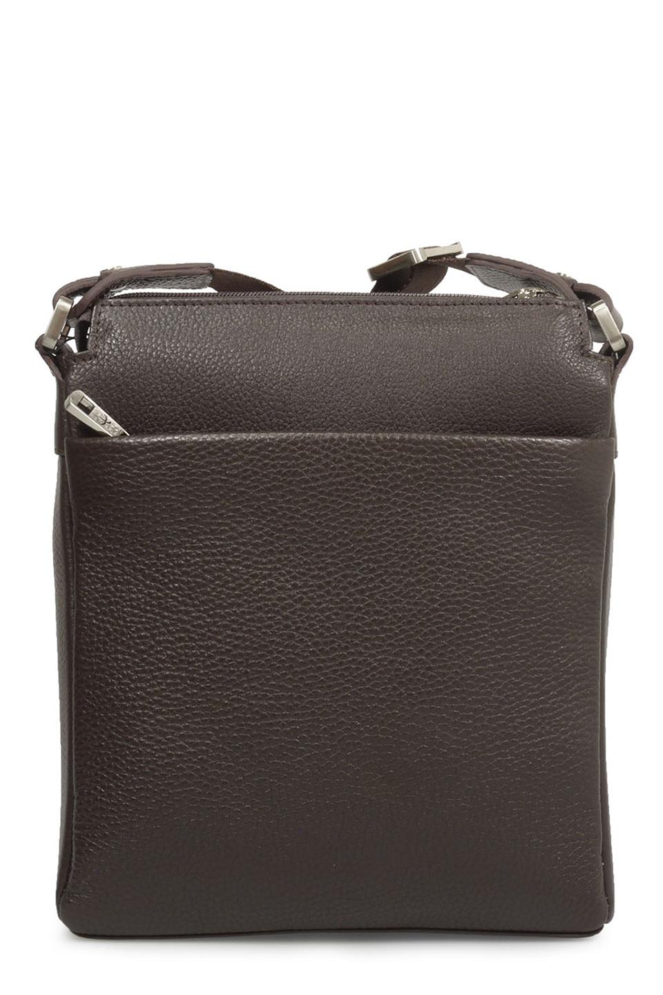 Сумка через плечо Pellecon коричневая