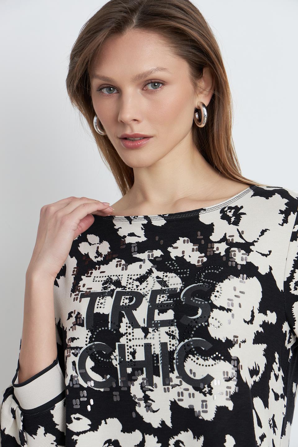 Пуловер Betty Barclay с цветочным принтом