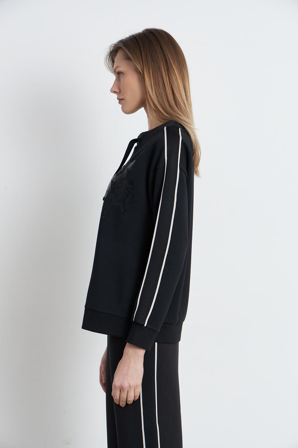 Пуловер Betty Barclay с принтом чёрный