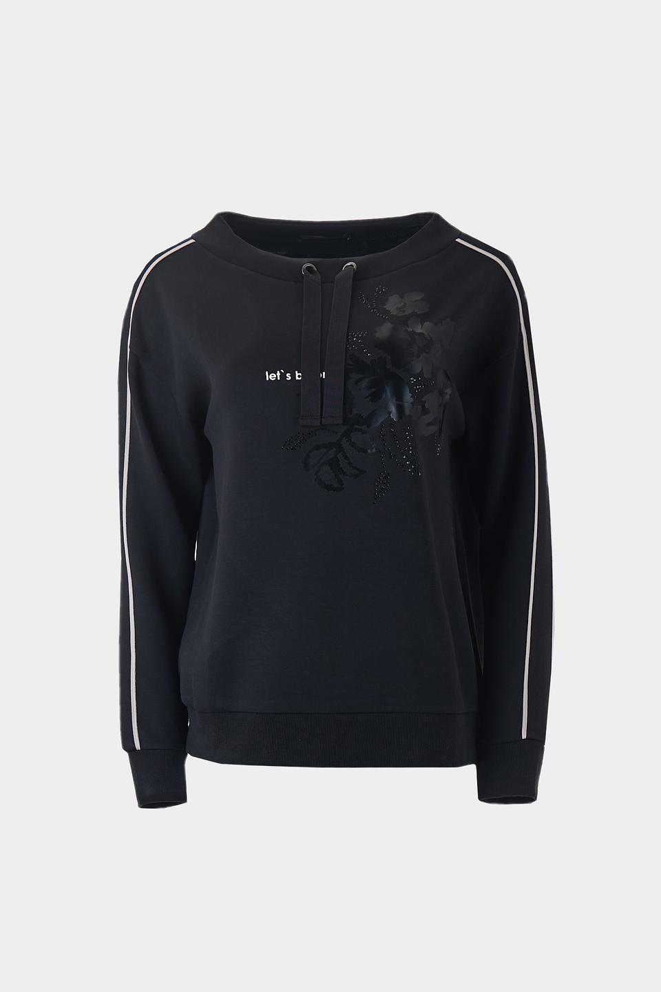 Пуловер Betty Barclay с принтом чёрный