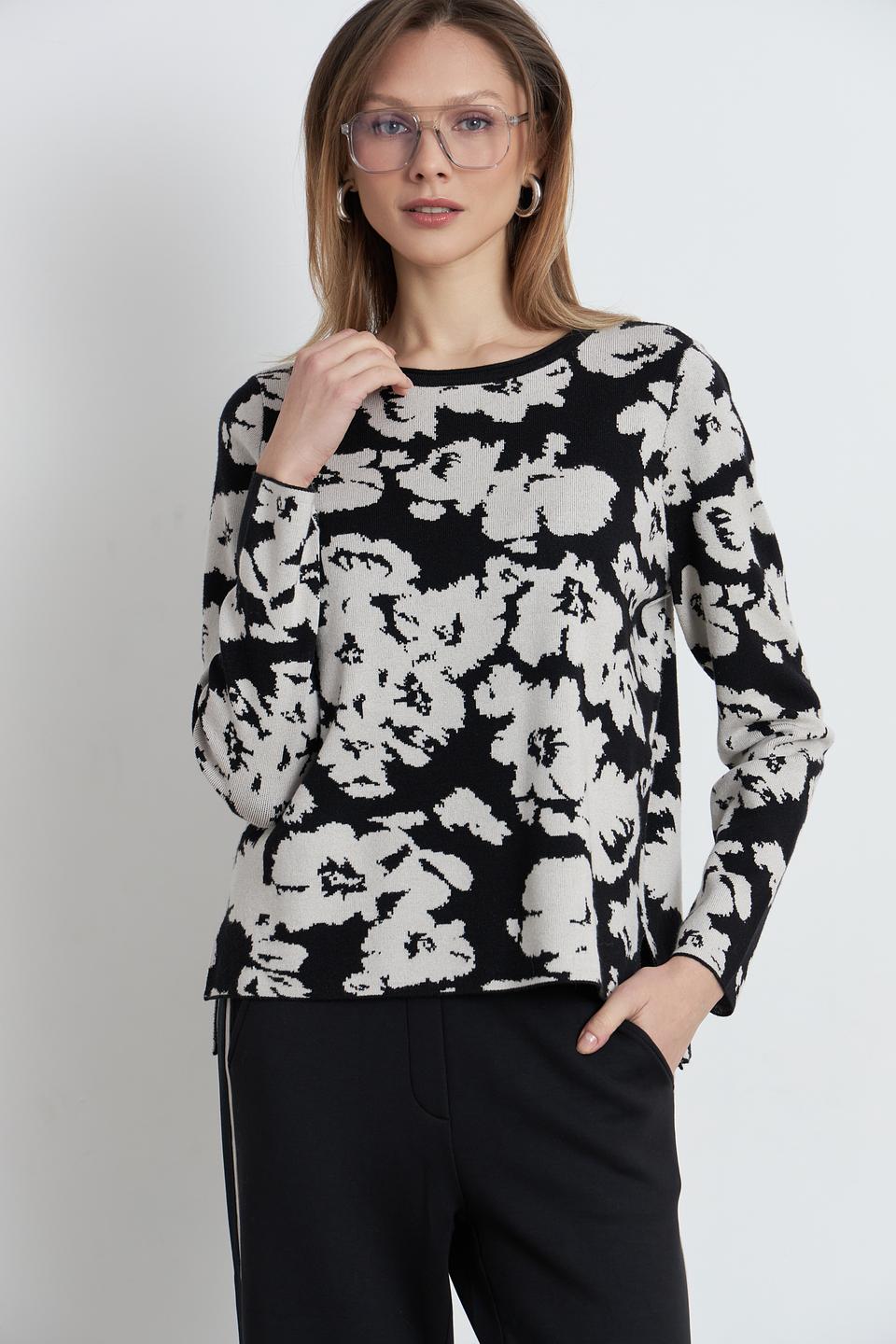 Пуловер Betty Barclay с цветочным принтом