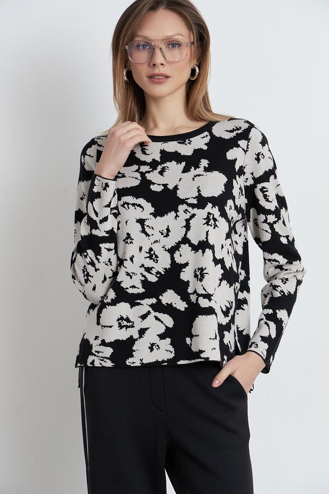 Пуловер Betty Barclay с цветочным принтом