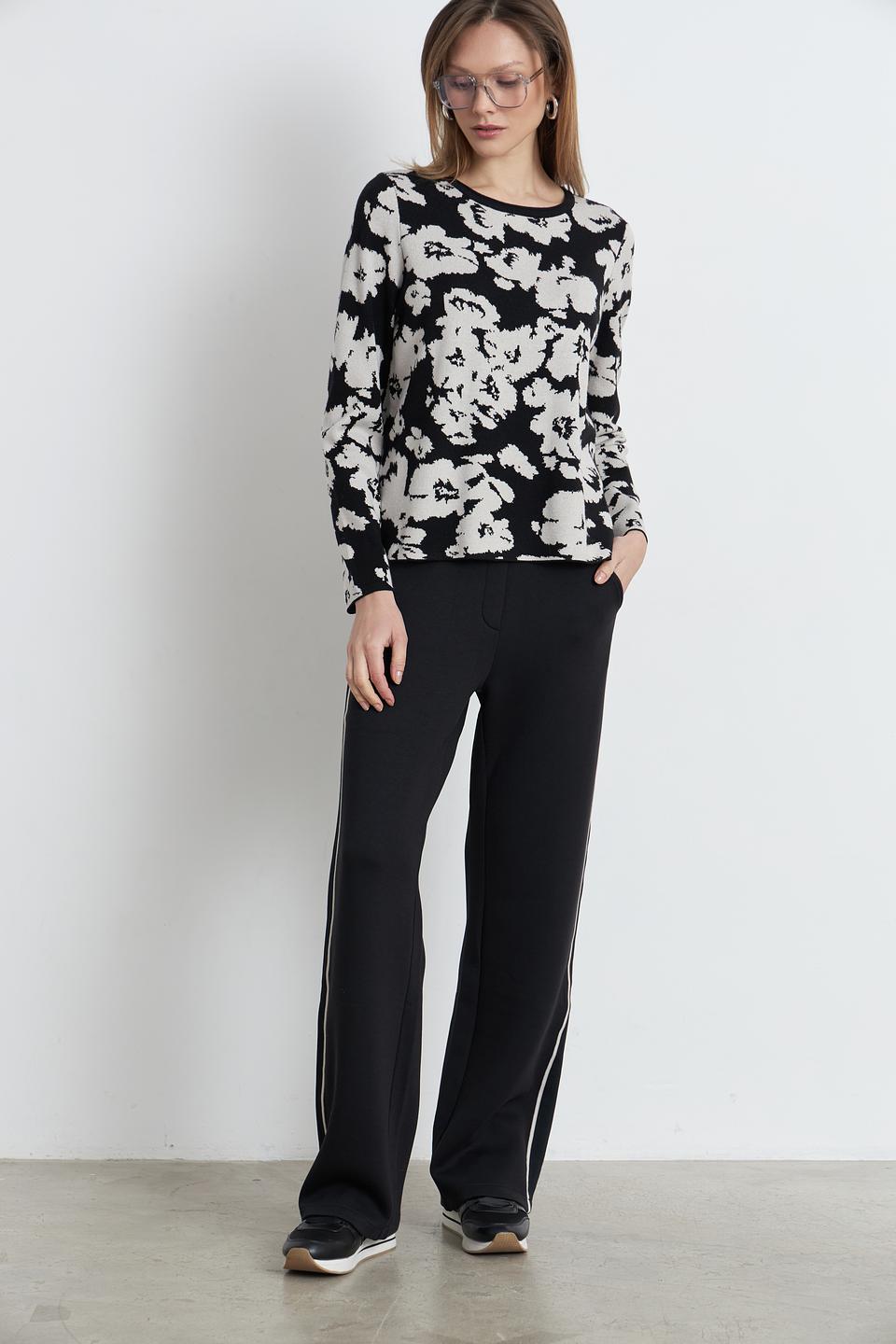 Пуловер Betty Barclay с цветочным принтом