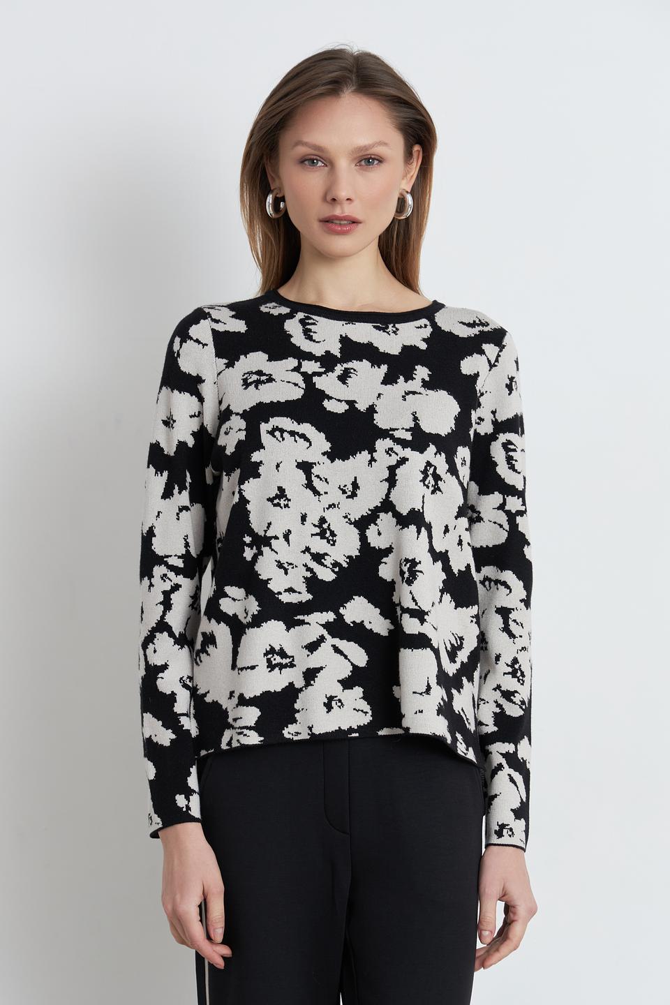 Пуловер Betty Barclay с цветочным принтом
