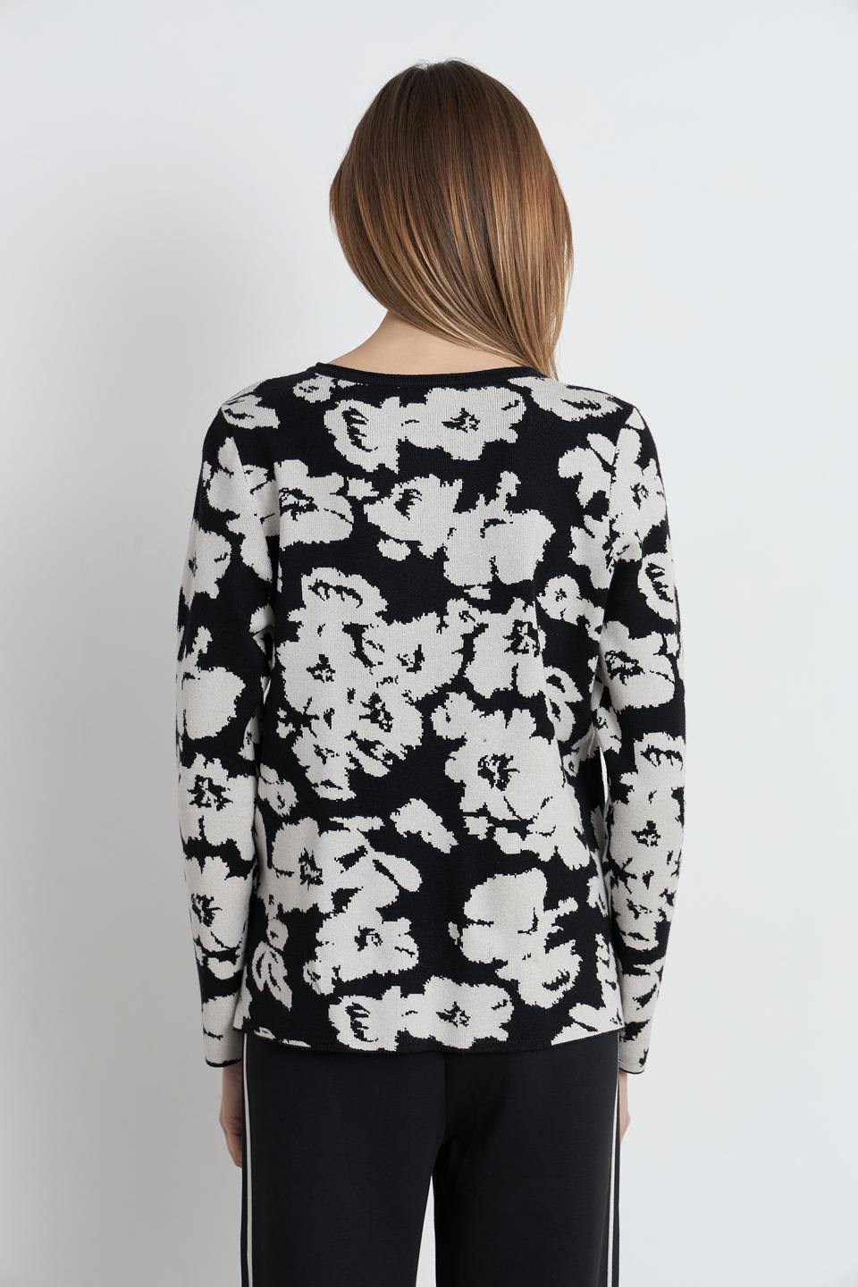 Пуловер Betty Barclay с цветочным принтом