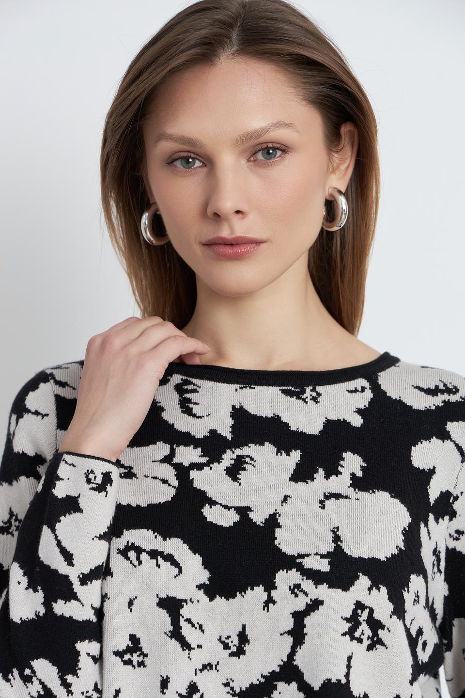 Пуловер Betty Barclay с цветочным принтом