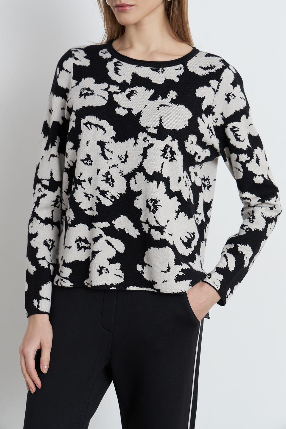 Пуловер Betty Barclay с цветочным принтом