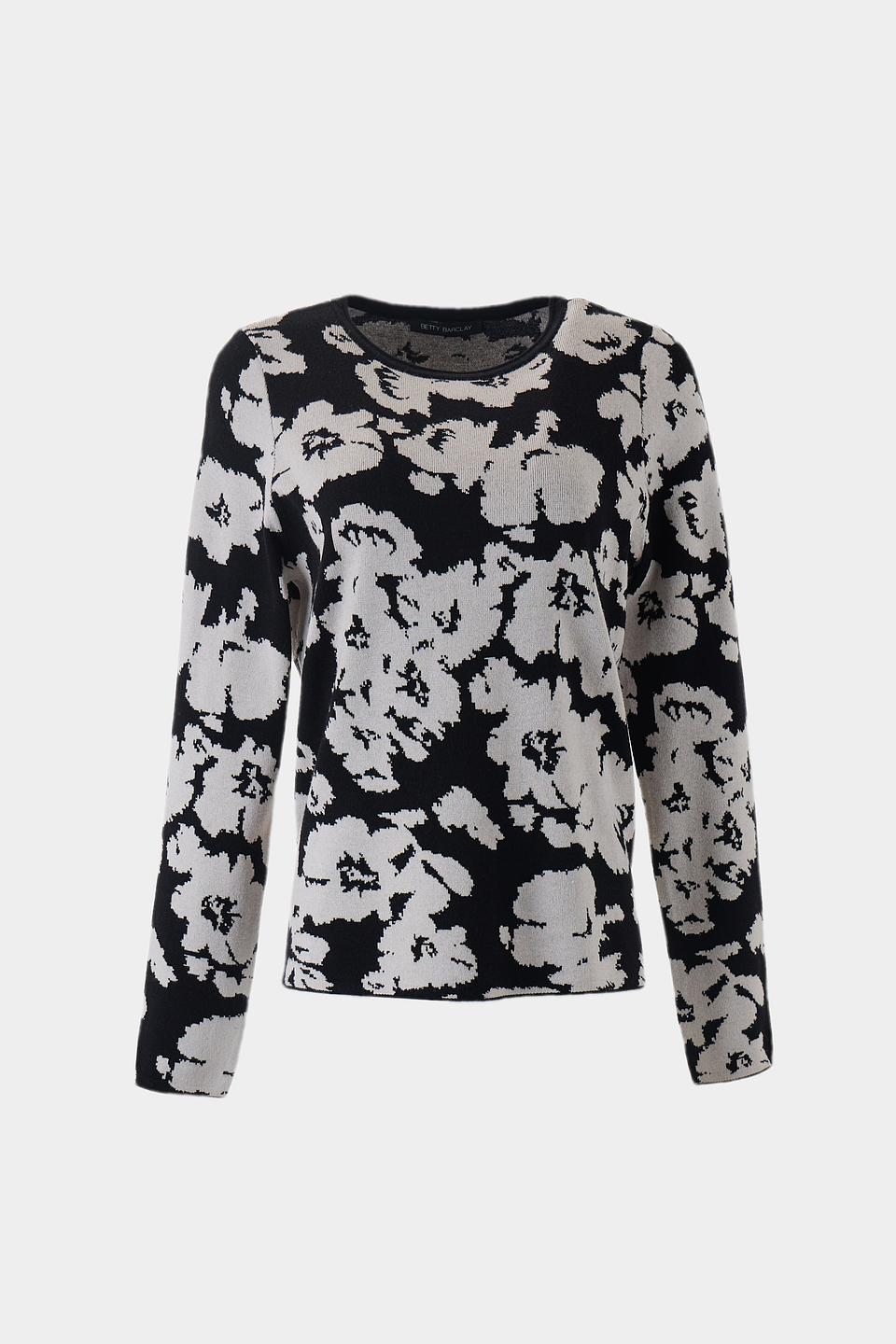 Пуловер Betty Barclay с цветочным принтом