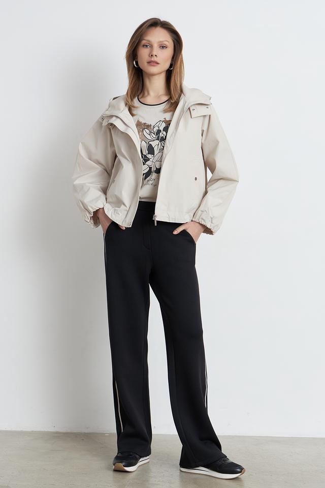 Брюки Betty Barclay с полосками чёрные