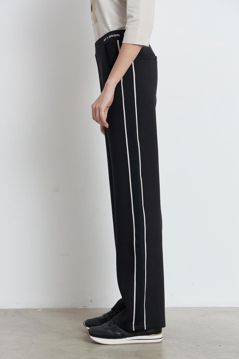 Брюки Betty Barclay с полосками чёрные