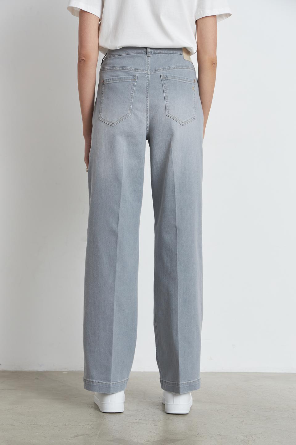 Джинсы Gardeur серые прямые