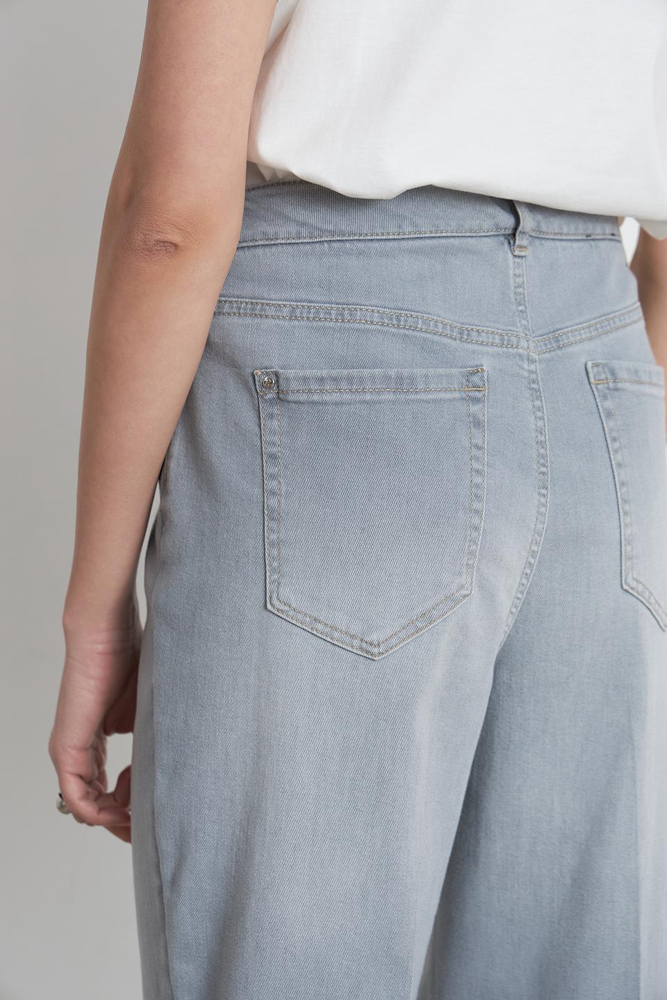 Джинсы Gardeur серые прямые