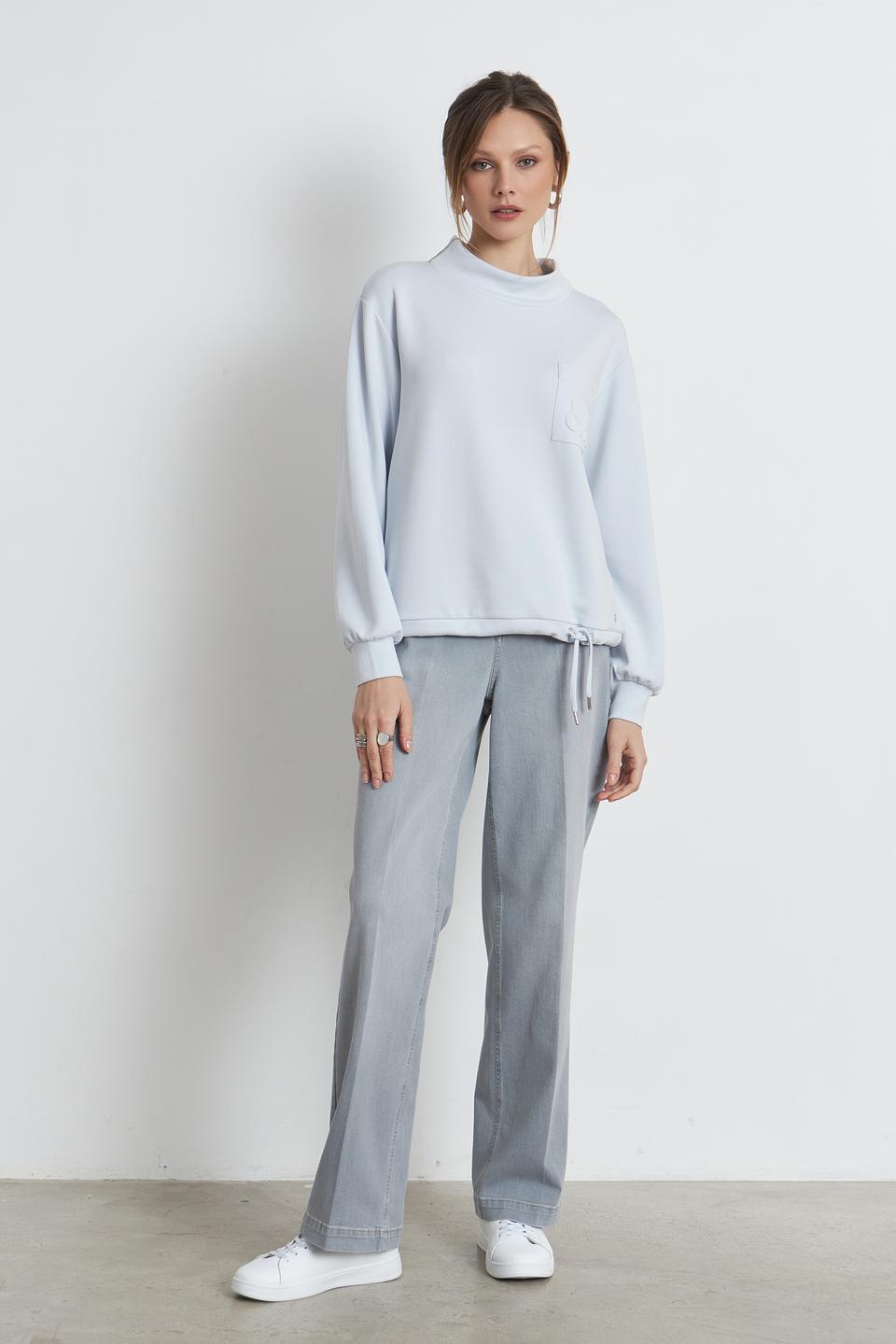 Пуловер Monari светло-голубой