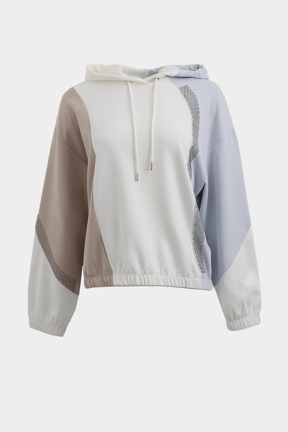 Пуловер Monari с капюшоном и декором