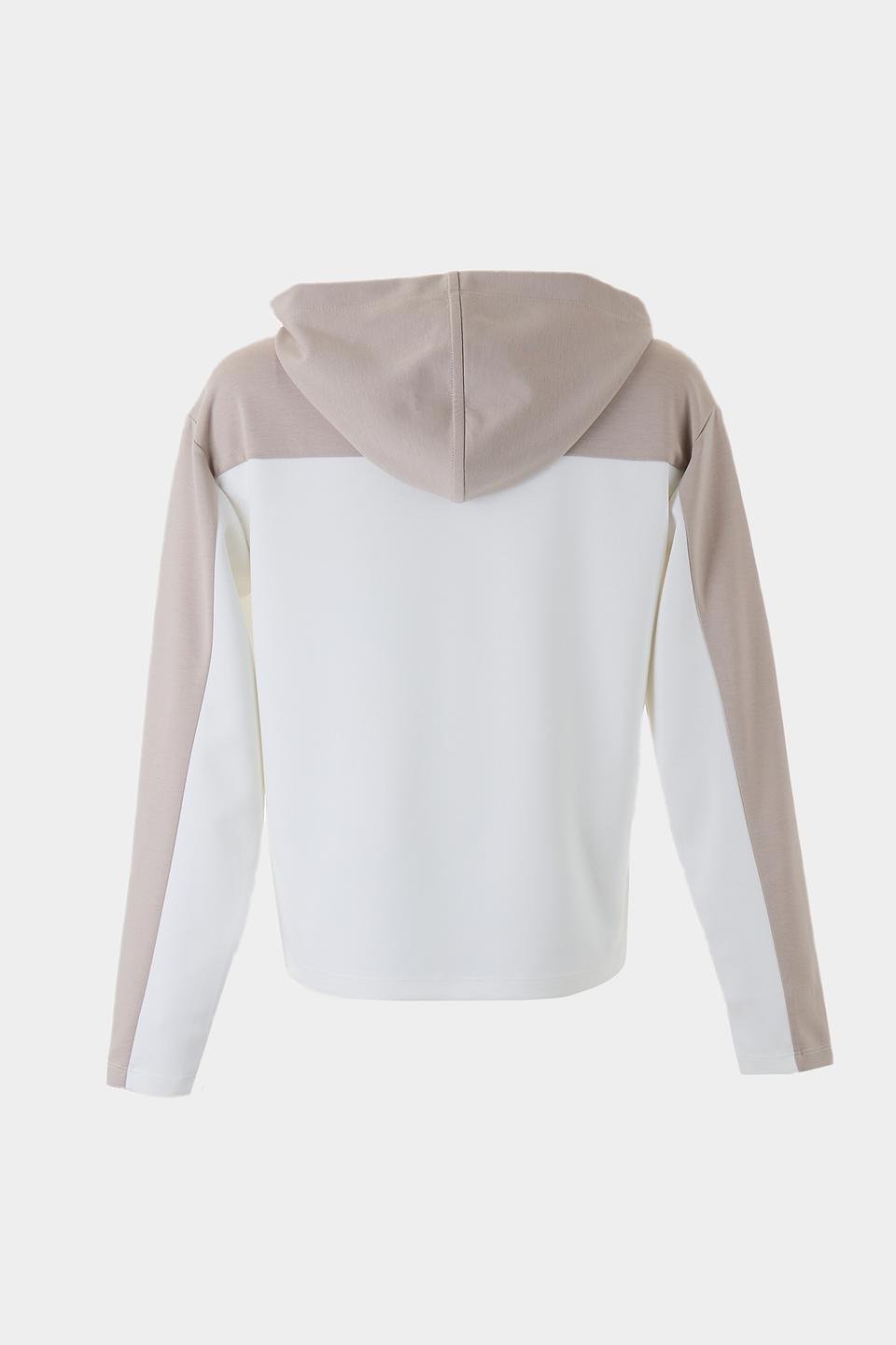 Пуловер Monari с вышивкой бежевый