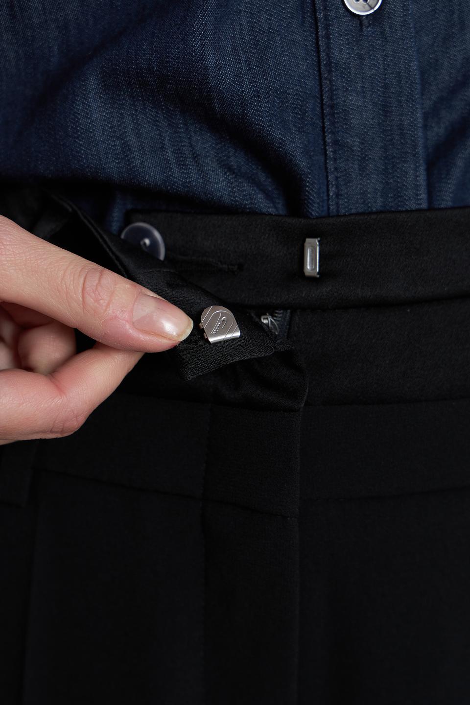 Брюки палаццо Luisa Cerano чёрные