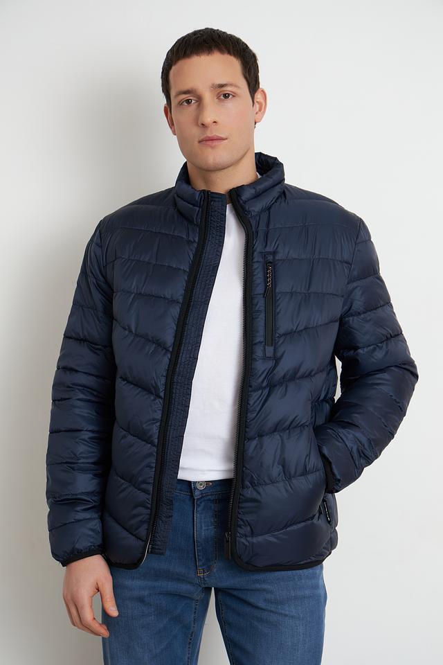 Куртка стеганая Tom Tailor темно-синяя
