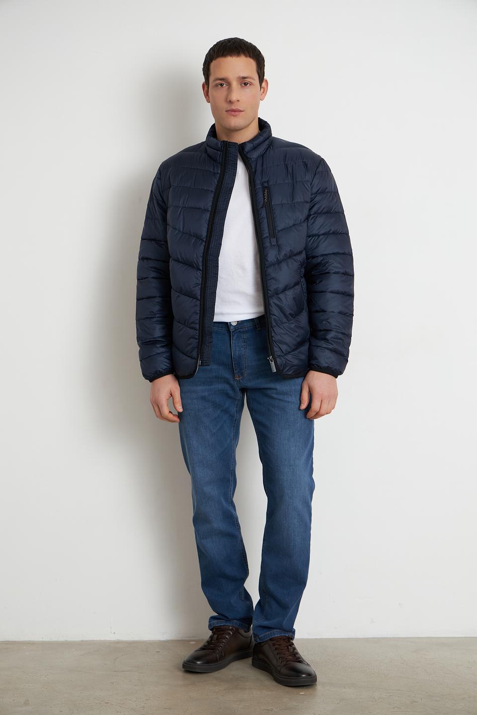 Куртка стеганая Tom Tailor темно-синяя