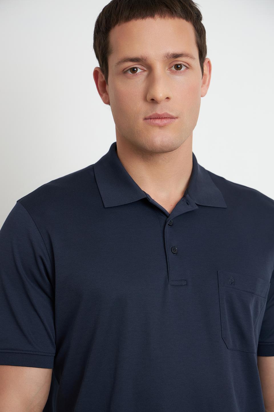 Поло Ragman men темно-синее