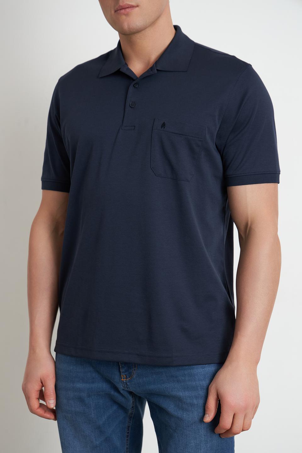Поло Ragman men темно-синее