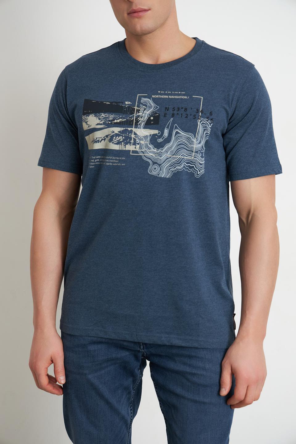 Футболка Casa Moda с принтом