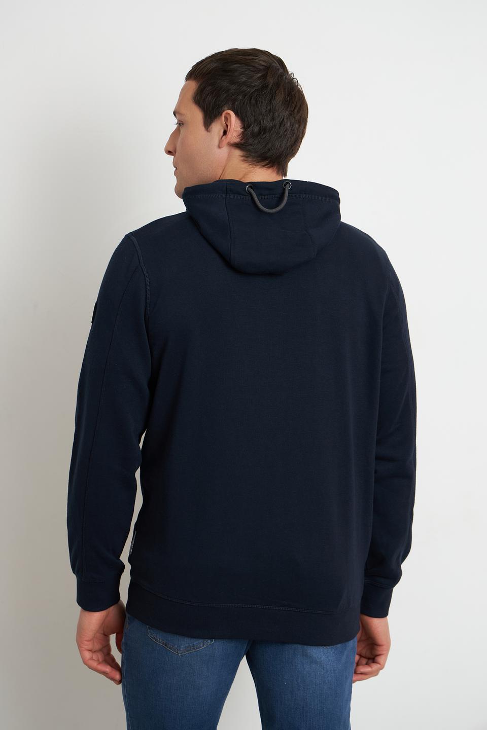 Кардиган Casa Moda на молнии тёмно-синий