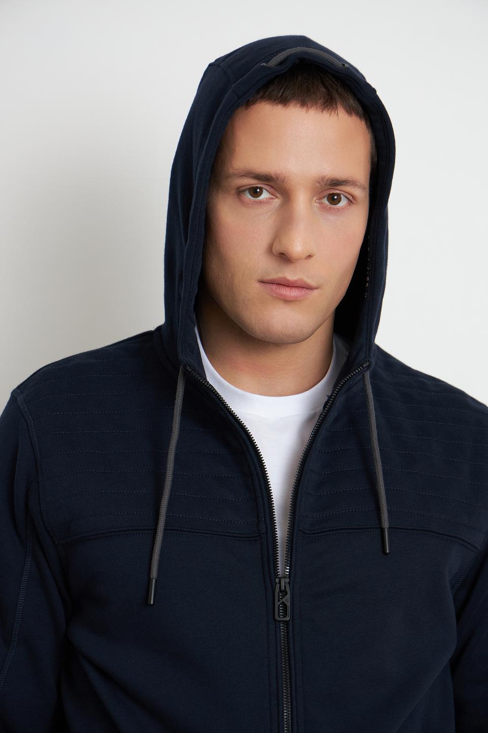 Кардиган Casa Moda на молнии тёмно-синий