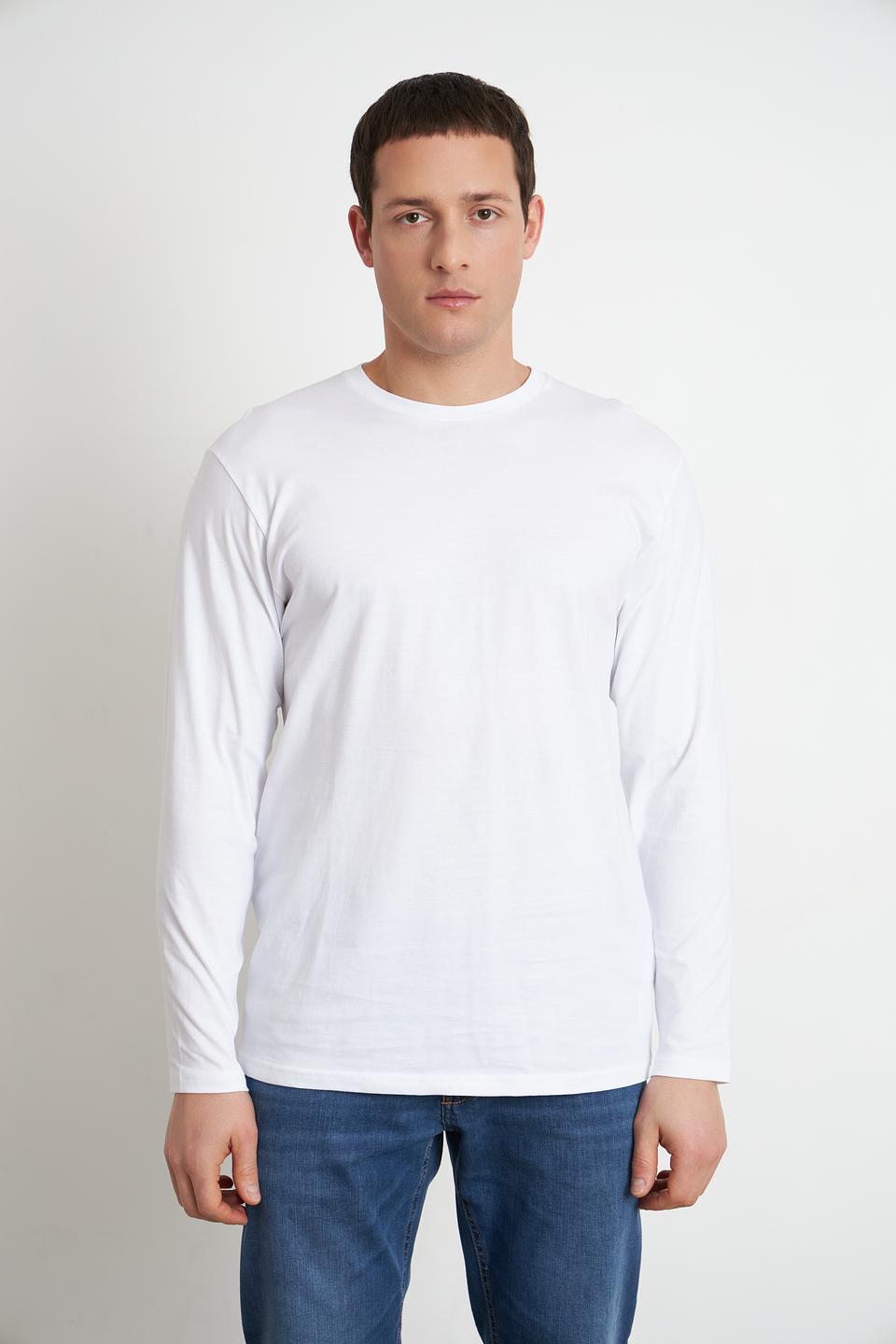 Футболка Ragman с длинным рукавом, белый