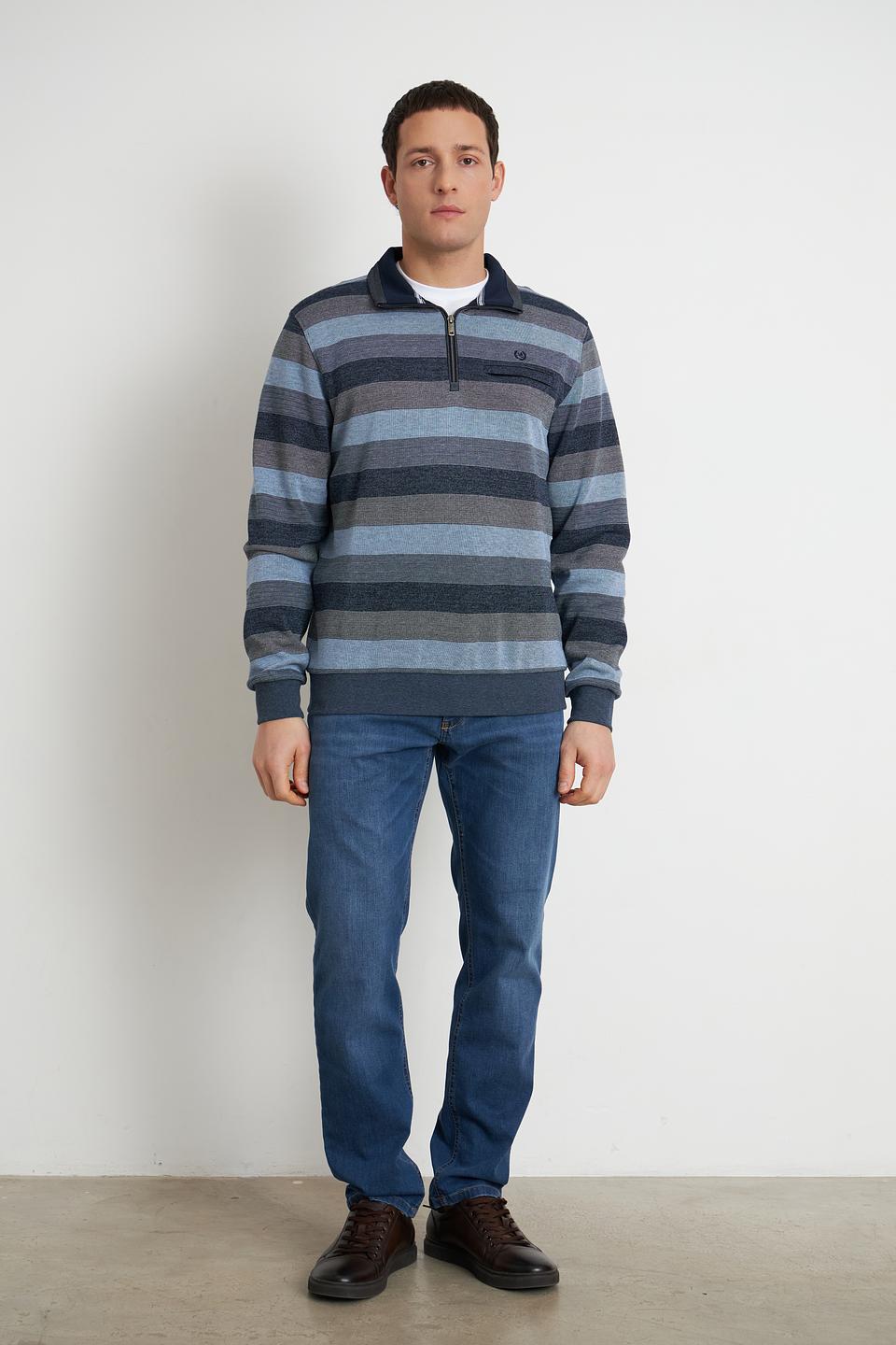 Пуловер Monte Carlo в полоску