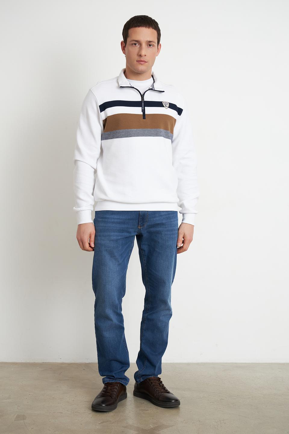 Пуловер Monte Carlo с полосками