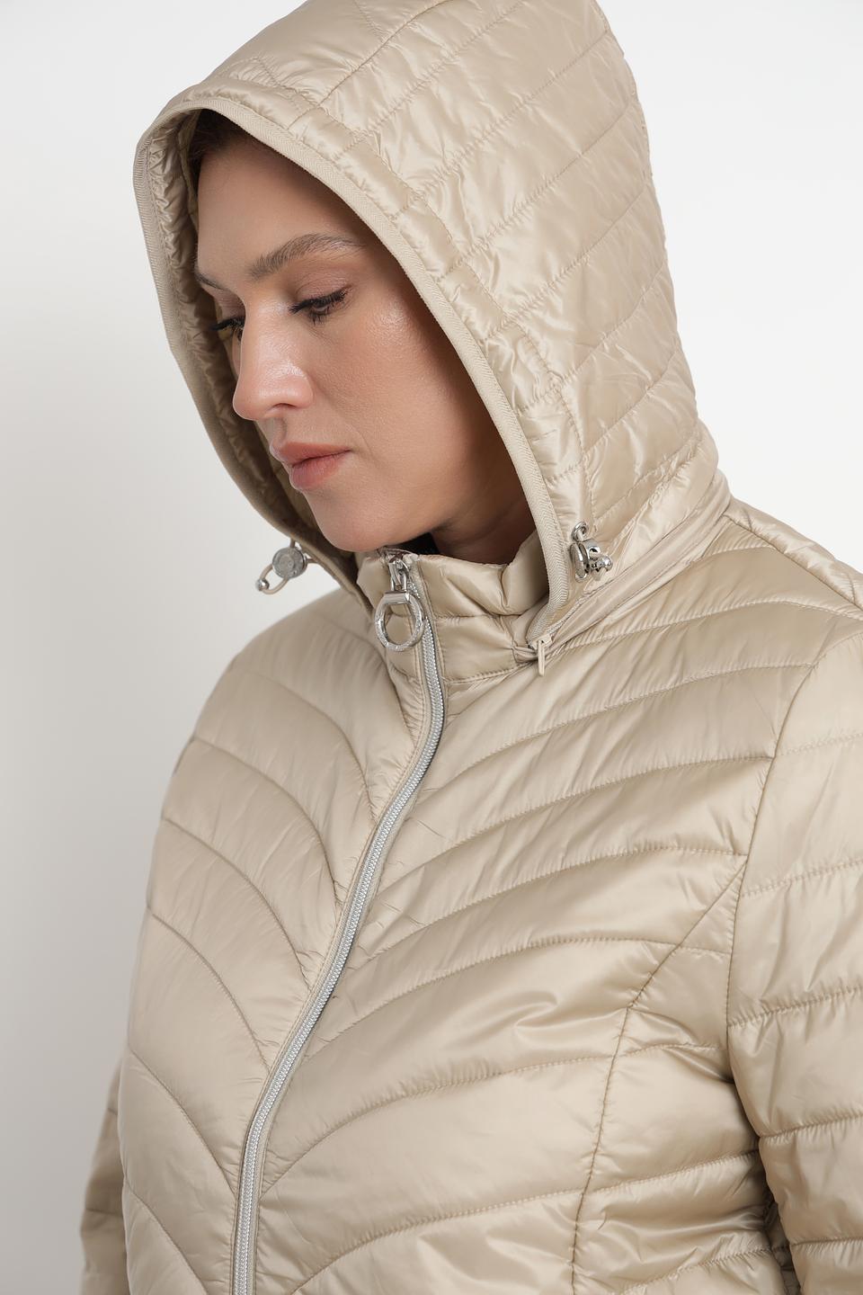 Куртка стеганая Betty Barclay бежевая