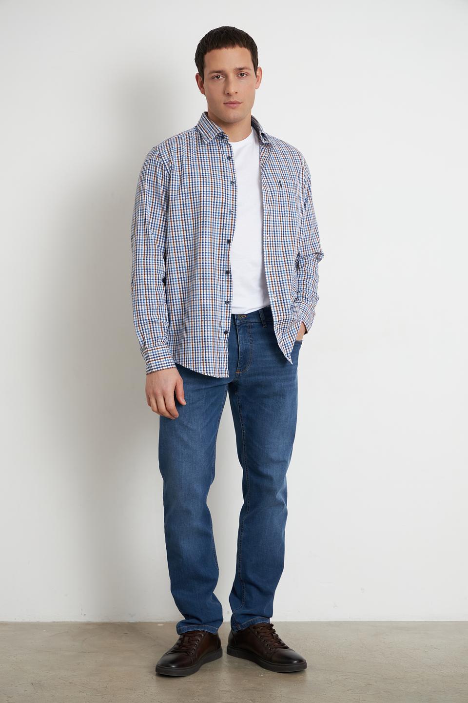 Рубашка Casa Moda в клетку