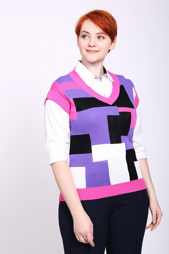 Жилет Pezzo в геом.принте