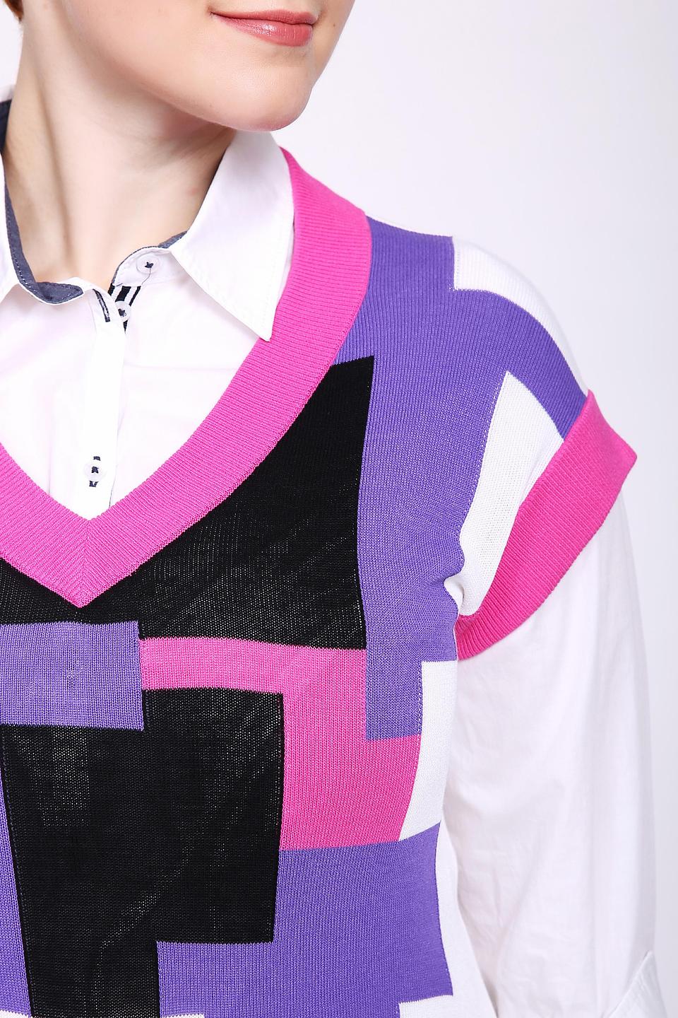 Жилет Pezzo в геом.принте