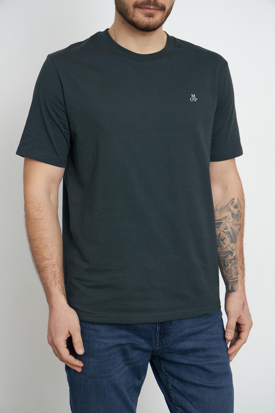 Футболка Marc O Polo men тёмно-зелёная