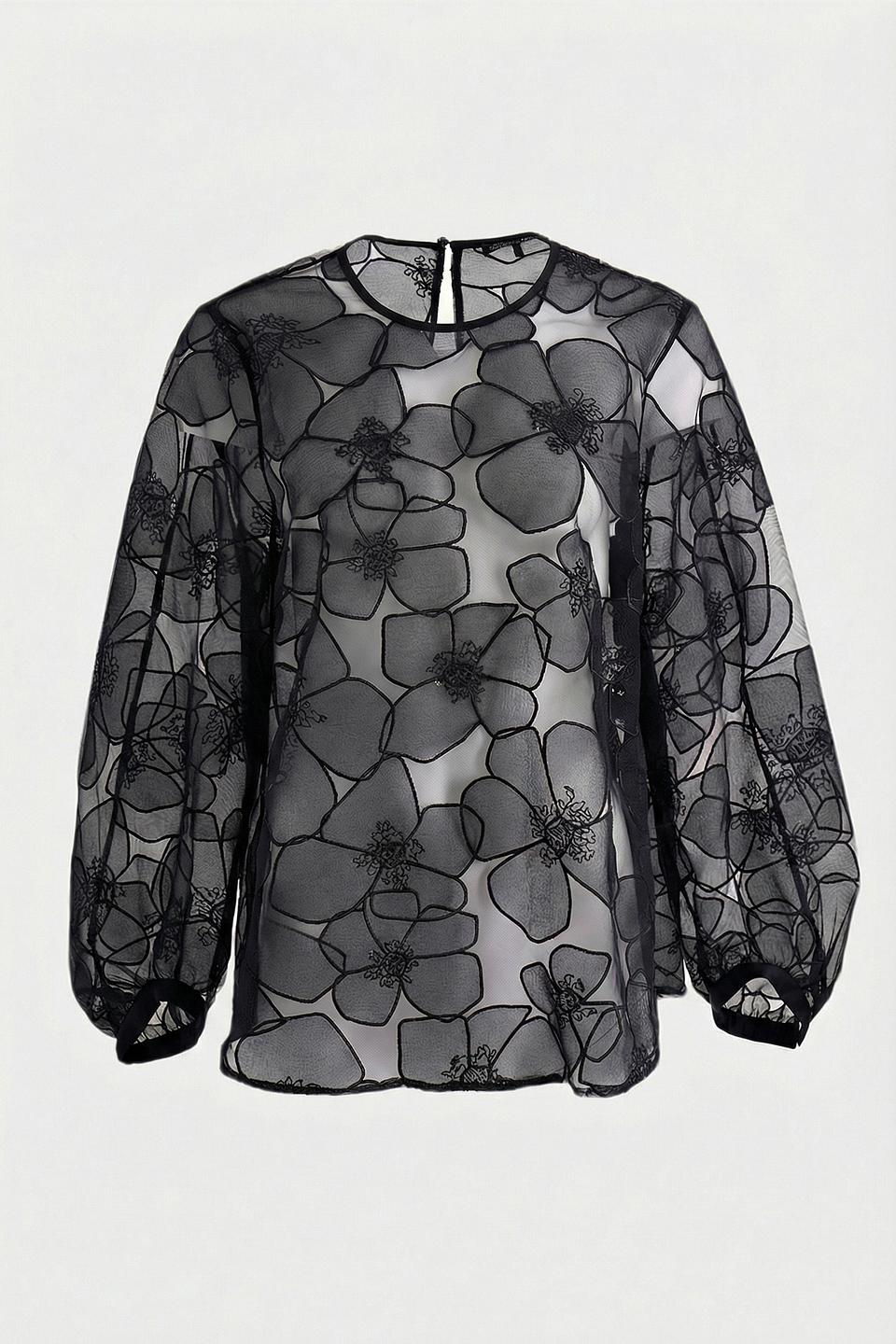Блуза Luisa Cerano с цветами