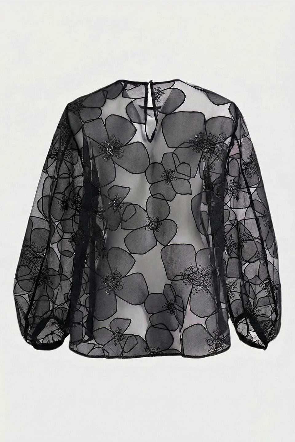 Блуза Luisa Cerano с цветами