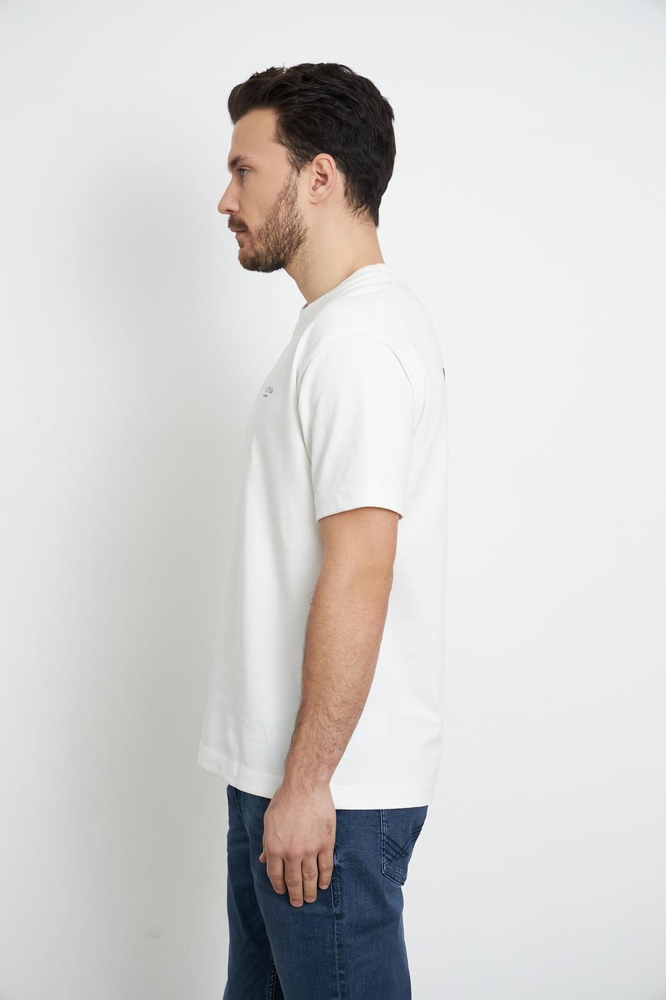 Футболка Marc O Polo белая с логотипом