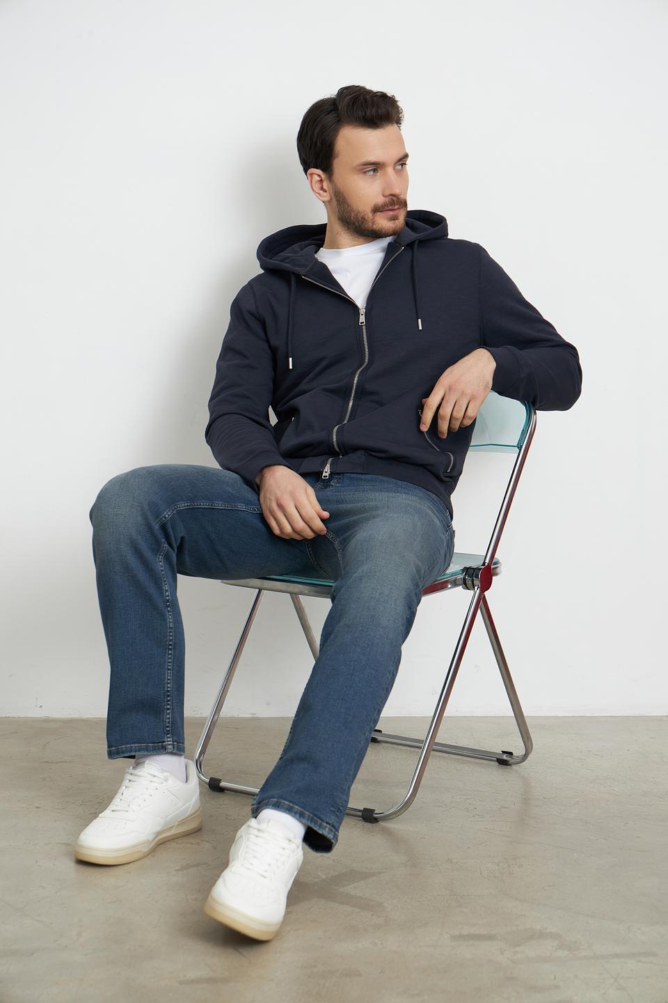 Кардиган на молнии Marc O Polo тёмно-синий