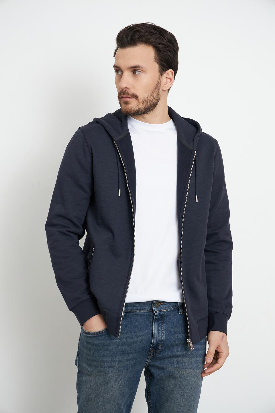 Кардиган на молнии Marc O Polo тёмно-синий
