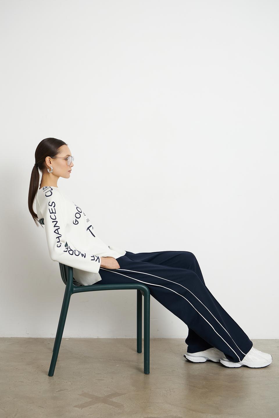 Брюки Rabe collection с полосками