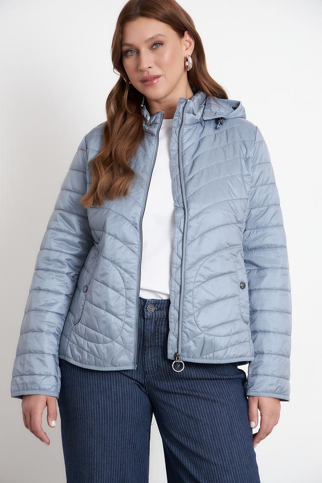 Куртка стеганая Betty Barclay голубая