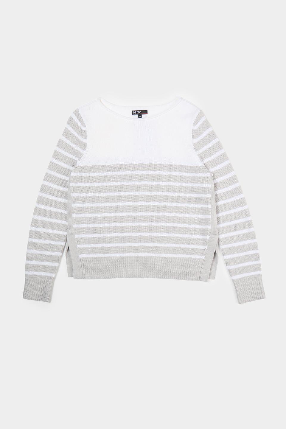 Пуловер Pezzo в полоску