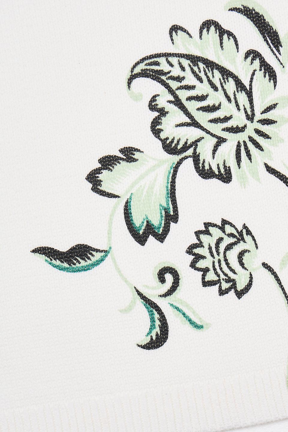 Пуловер Pezzo с цветочным принтом