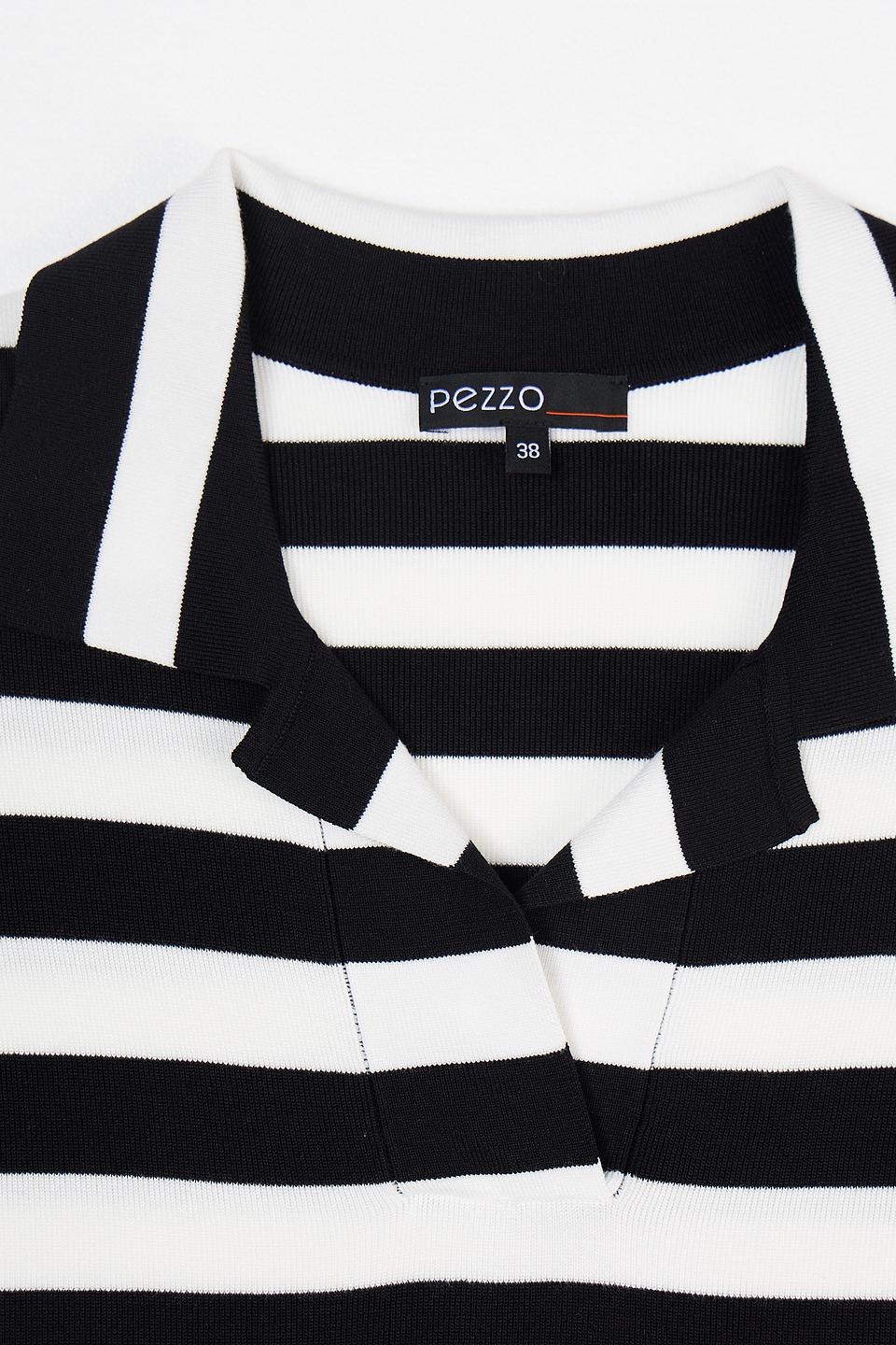 Пуловер Pezzo в полоску