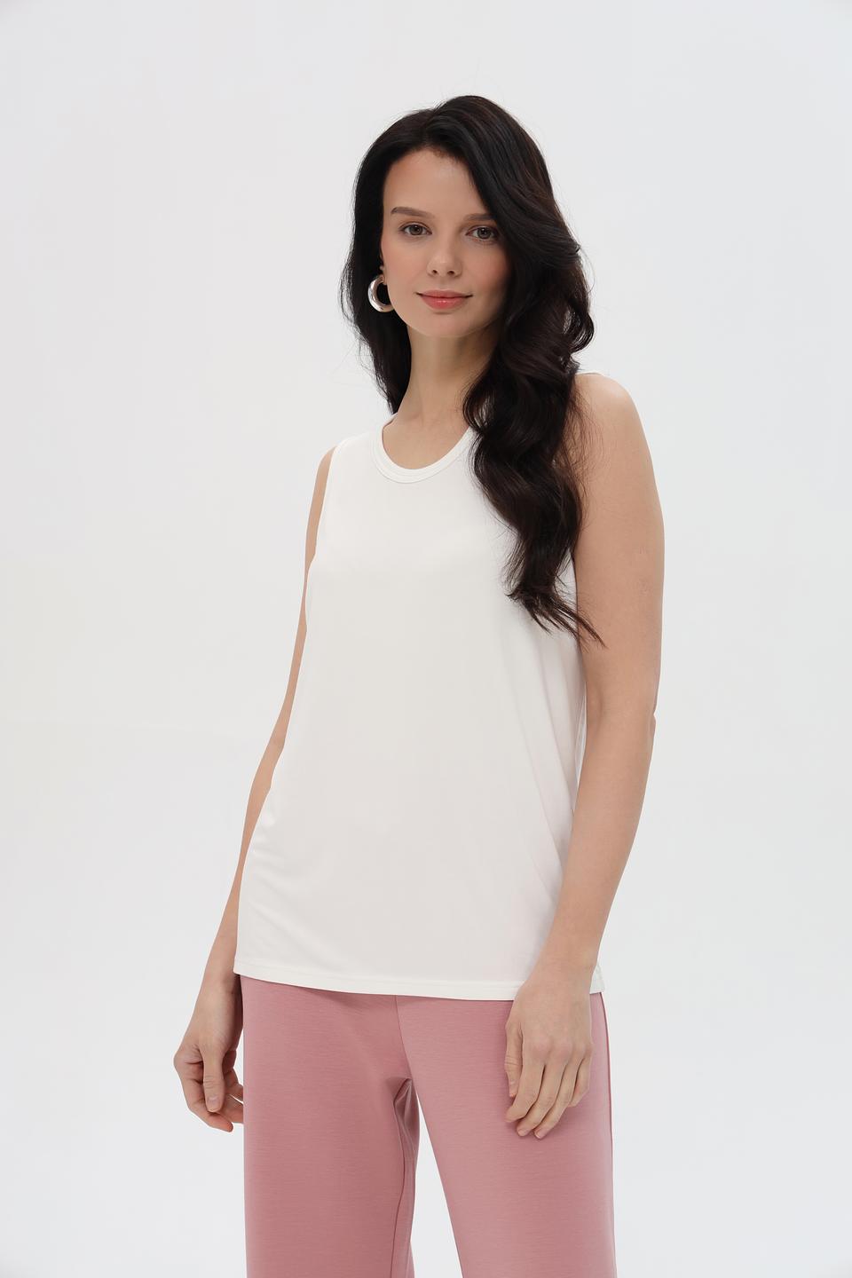 Майка-топ Pezzo белая