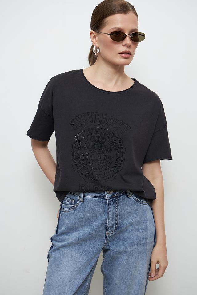 Футболка Oui Paris чёрная