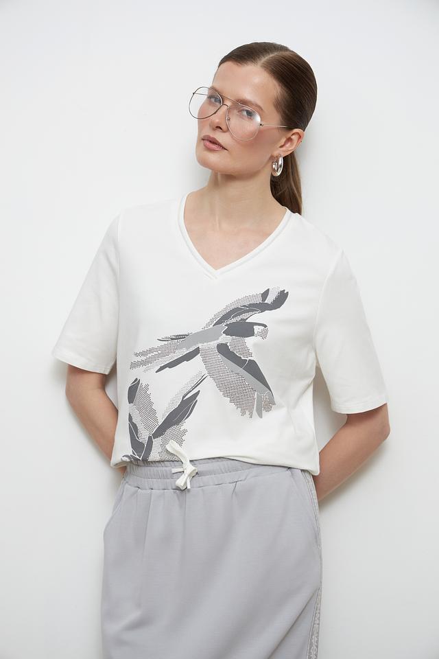 Футболка Lebek с принтом птиц