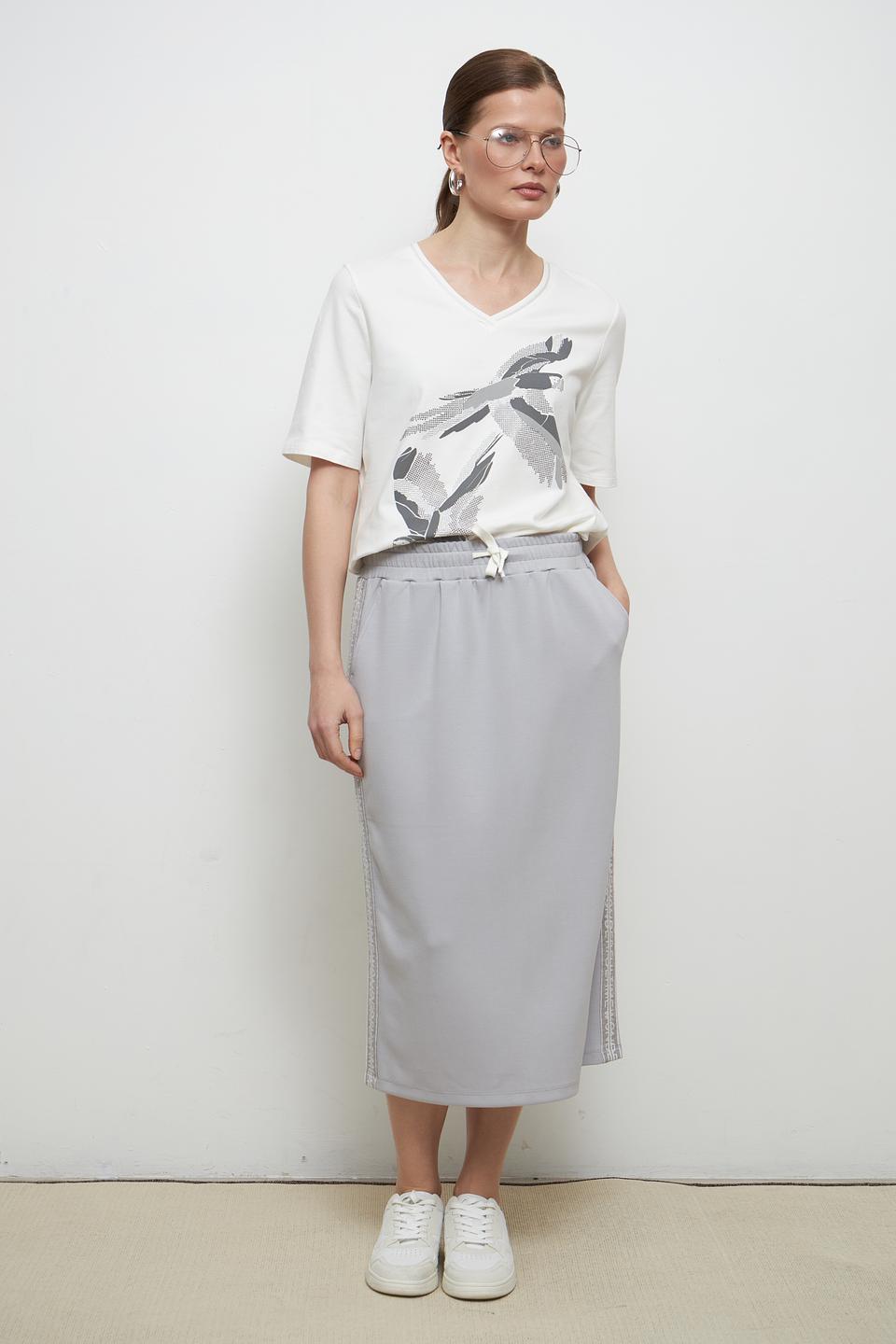 Футболка Lebek с принтом птиц