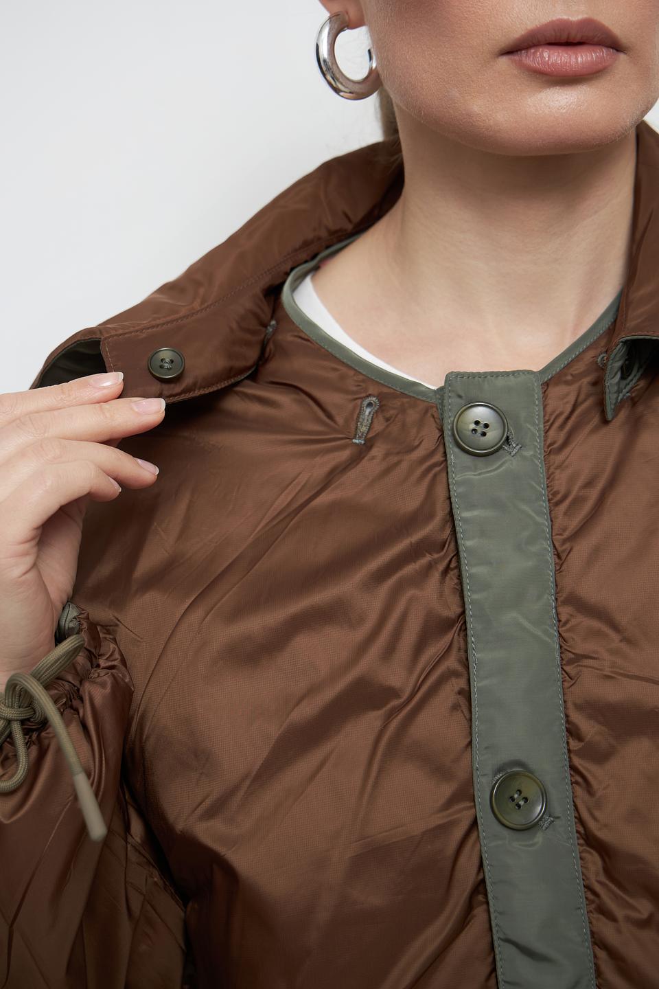 Куртка Oui стеганая хаки